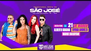 🔴 Tradicional Festa de São José 2025 em São José dos Ramos