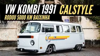 VW KOMBI CLIPPER 1991 - RODOU 5000 KM BAIXINHA