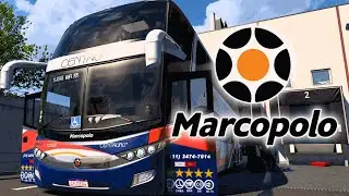 BUS MARCOPOLO en ETS2 - Autobuses en Euro Truck Simulator 2 Gameplay en Espa&ntilde;ol