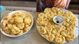 Манты қамырының сыры. Бұл мантыден ЕШКІМ бас тартпайды.