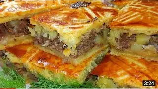 МУКА + КАРТОФЕЛЬ и МАСЛО// Никто не верить что я готовлю их ТАК просто /  #Ужин