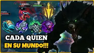 🐺🔥 SE COMPLICA TODO POR ESTAR SUPER DESORGANIZADOS | WARWICK JUNGLA | LEAGUE OF LEGENDS