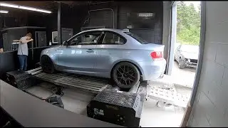 Single Turbo BMW 135i DYNO Pulls!
