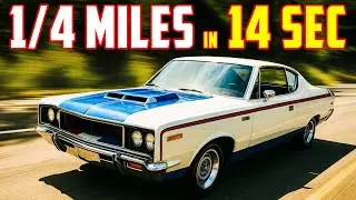 10 FASTEST 1970s AMC Muscle Cars That DESTROYED The Quarter Mile!
