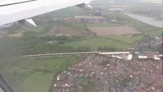 Landing at Robin Hood Doncaster Sheffield Airport - 18th May, 2012 (720 HD)