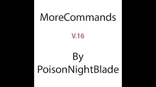 MoreCommands plugin v.16 update