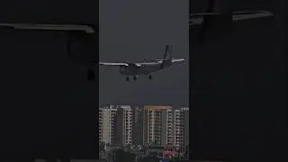 Twin Otter Landing😍✈️ Nepal Airlines #shorts #twinotter #nepalairlines