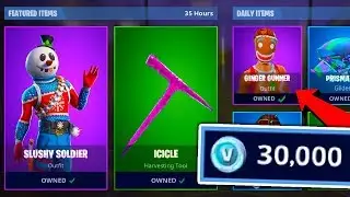 BUYING ALL Christmas Skins in Fortnite SEASON 7! (BIGGEST SPENDING SPREE!)