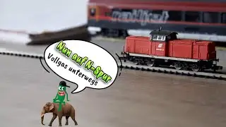 Aufrüstung & Digitalisierung * der N-Spur Diesellok 2048 *😁