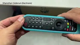 The silicone protective cover for the remote control is applicable to LG, MR-20GA,