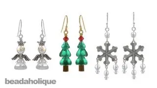 Instructions for Making the Classic Christmas Earring Set Kit