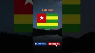 Hardest Flags to Identify Around the World 🌍 | Ultimate Flag Quiz #shorts