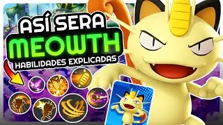 ¡Así juega Meowth! Habilidades reveladas en Pokémon Unite 😱