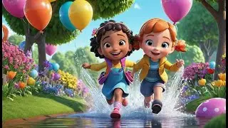 Rain Rain Go Away Summer Porch Play | Children's Song | Nursery Rhyme | Educational Music