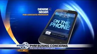 PHM bus stop route concerns continue