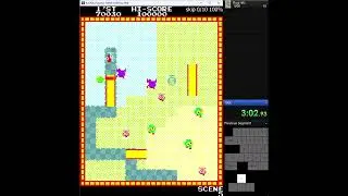 Arcade speedrun Rug Rats [1984 aka Wiping]  100K points W.R. 4:19.980