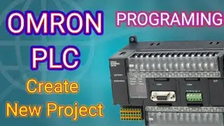 OMRON PLC PROGRAMMING create new project | #omronplc #plc_programming