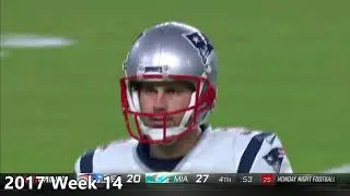 Every New England Patriots Loss to the Miami Dolphins Since 2000