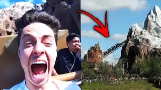 QUASE DESMAIEI NA MONTANHA RUSSA DO EVEREST! - Enaldinho