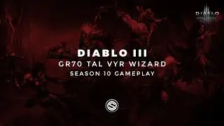 [2.5.0/S10] Diablo 3 Season 10 GR70 Clear on Tal Vyr Archon Wizard [NA/PC]