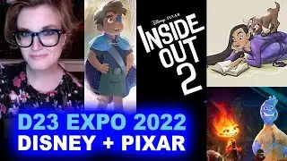 D23 Expo 2022 - Inside Out 2, Disney Animation Wish, Pixar's Elemental, Elio