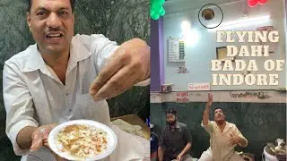 Flying Dahi Bada |Joshi Dahi Bada House Indore| Unique Indian Street Food |