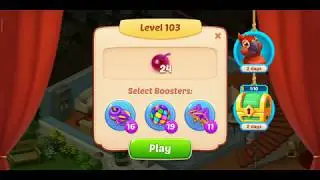 Homescapes Level 103 Walkthrough