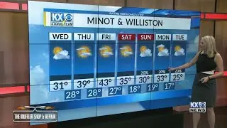 Your Wednesday Morning One Minute Forecast 1/2