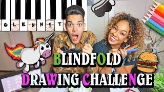WAT IS DIT ?! MET VERONICA VAN HOOGDALEM  BLINDFOLDED DRAWING CHALLENGE