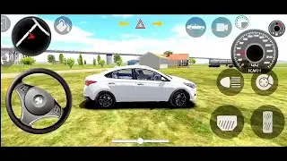 New White Verna Car Gameplay Video 🤍✨ Android Game Gameplay 🎮 Gadi Wala Game 🚘 Indian Car Game 