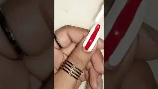 Durga puja special nail art design 2023 #shorts #ytshort #nailart #trending #viral #tutorial
