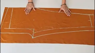 Very Easy Pant Trouser cutting Step by Step For Beginners | Class 4 Pant Cutting