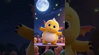 YELLOW DINO dancing!