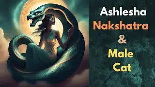 ASHLESHA Nakshatra and MALE CATS | Nakshatra Animals Series | Soma Vedic Astrology