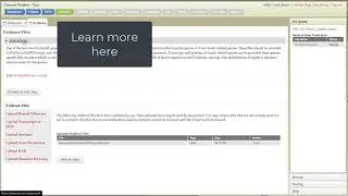 How to load evidence files