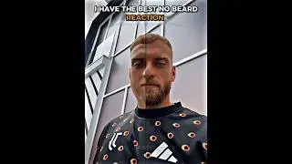 Best No Beard Reaction #trending #edit #troll #trollface