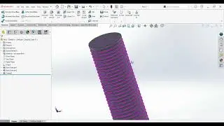 11.Hole Wizard Thread in Solidworks