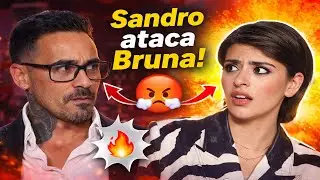 Sandro Fernandes DESTRO&Ccedil;A Bruna Basto ap&oacute;s &lsquo;boca&rsquo; no Secret Story!
