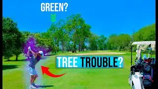 From Birdie to Double Bogey...? (Par 5 Tree trouble)