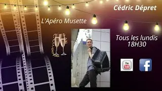 Cédric Dépret -  Apéro musette - 12 septembre 2022