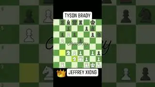 Jeffery Xiong beats Tyson Brady #chesskey