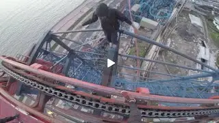 CLIMBING THE TALLEST ROLLERCOASTER IN ENGLAND (The Big One)