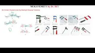 MUKAVEMET I_DERS 16_Bir Simetri Düzleminde Dış Merkezli Eksenel Yükleme, Simetrik OLMAYAN Eğilme