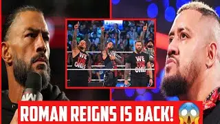 ROMAN REIGN SHOCKS SMACKDOWN WITH EXPLOSIVE RETURN ALONG SIDE THE USOS 
