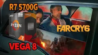 AMD Ryzen 7 5700G | Far Cry 6 | Vega 8 | APU Test | Benchmark | AMD FSR