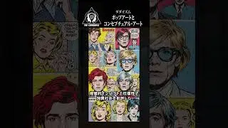 ポップアートとコンセプチャル・アート：ダダイズム【RE-CEREBRO】1分で脳を再構成する - EP236  #Shorts #DADAISM