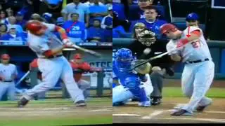 Mike Trout-Tight Inside Pitch Mechanics