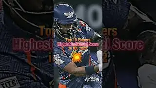 Highest Individual Score in IPL 2022🤯#IPL2023#shorts#shortsfeed @ViralFacts815 @MR.360