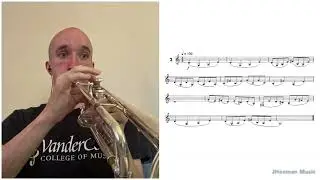 The Allen Vizzutti Trumpet Method: Book 3 - Low-Note Etude #2