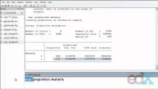Week 8 : TUTORIAL: SURVEY DATA ANALYSIS IN STATA: STRATIFIED SAMPLING